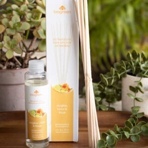 Repuesto Difusor 100ml con varillas Jengibre Limón y Rosas